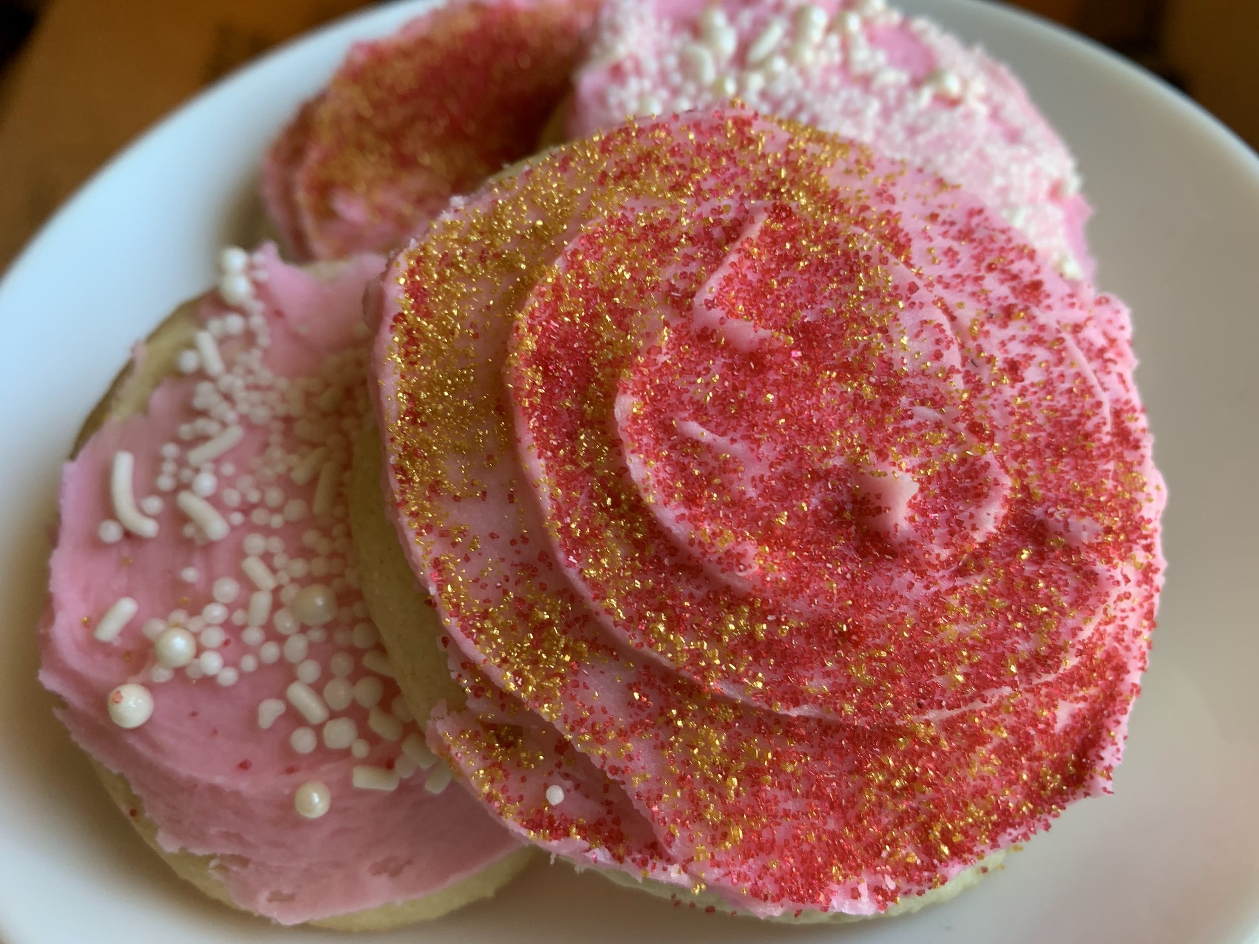Frosted Soft Sugar Cookies