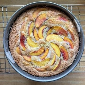 Peach Ricotta Cake