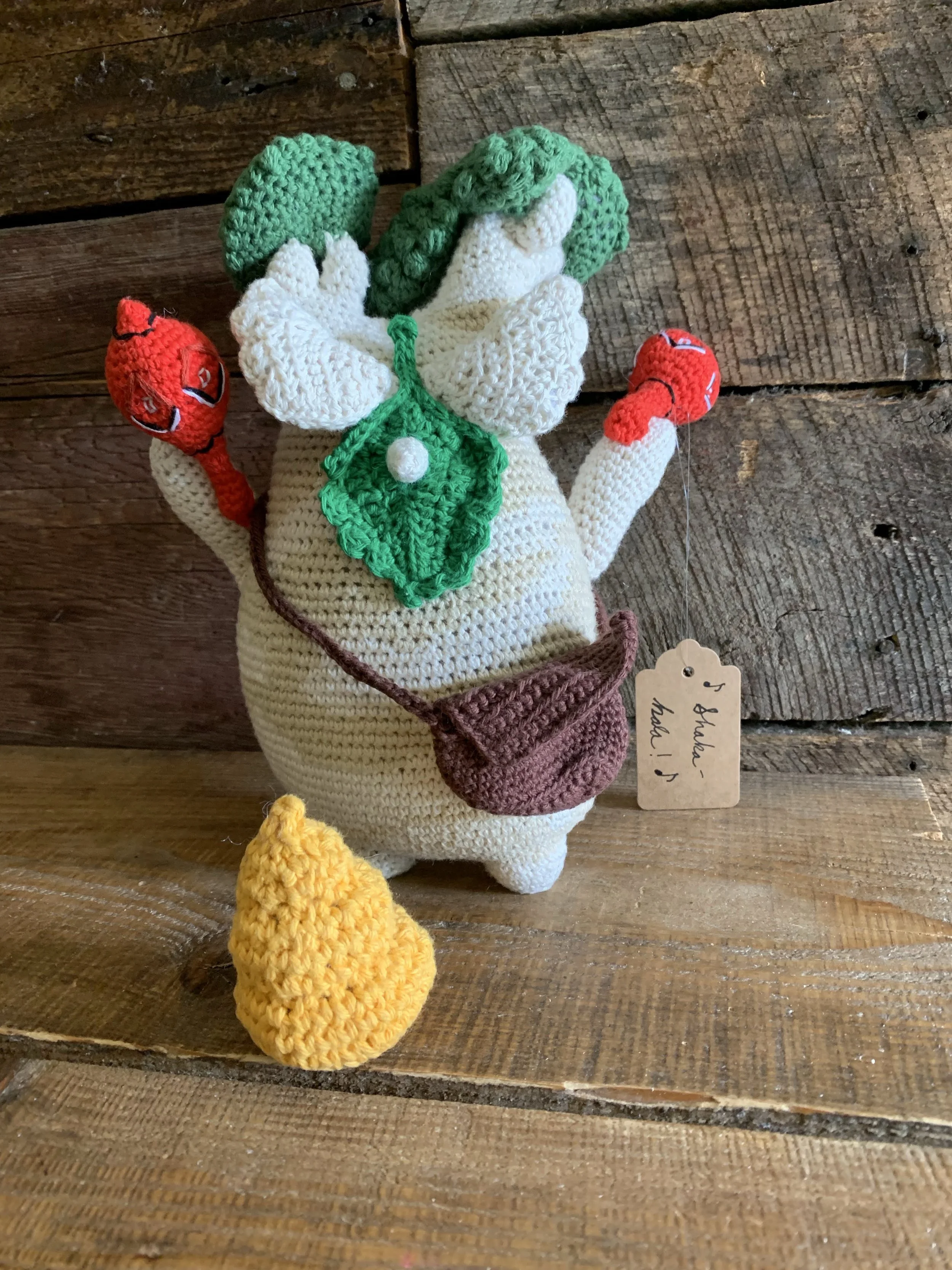 Hestu Soft Toy, 2023, crocheted in cotton. Pattern by ElizettaCrafts.