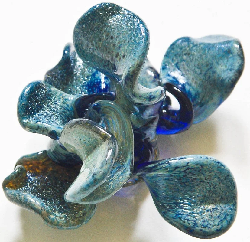 Blue Coral I, 2009, borosilicate glass 