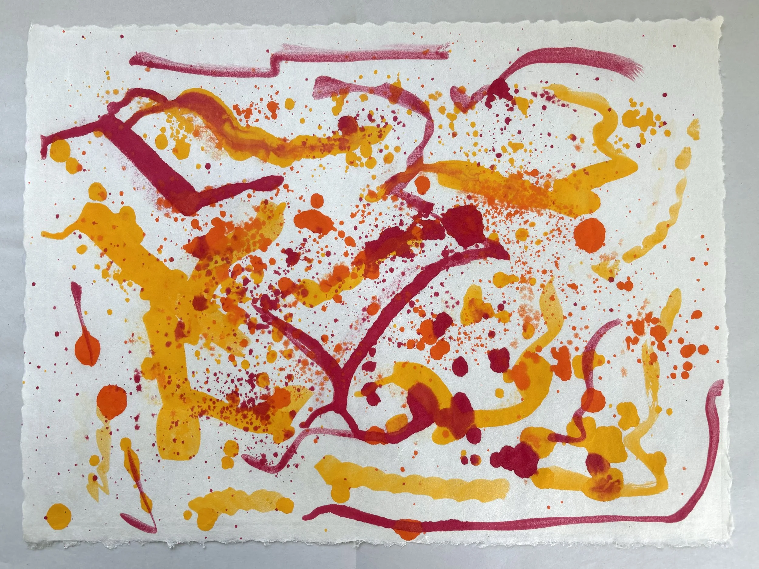 Untitled, 2024, monotype