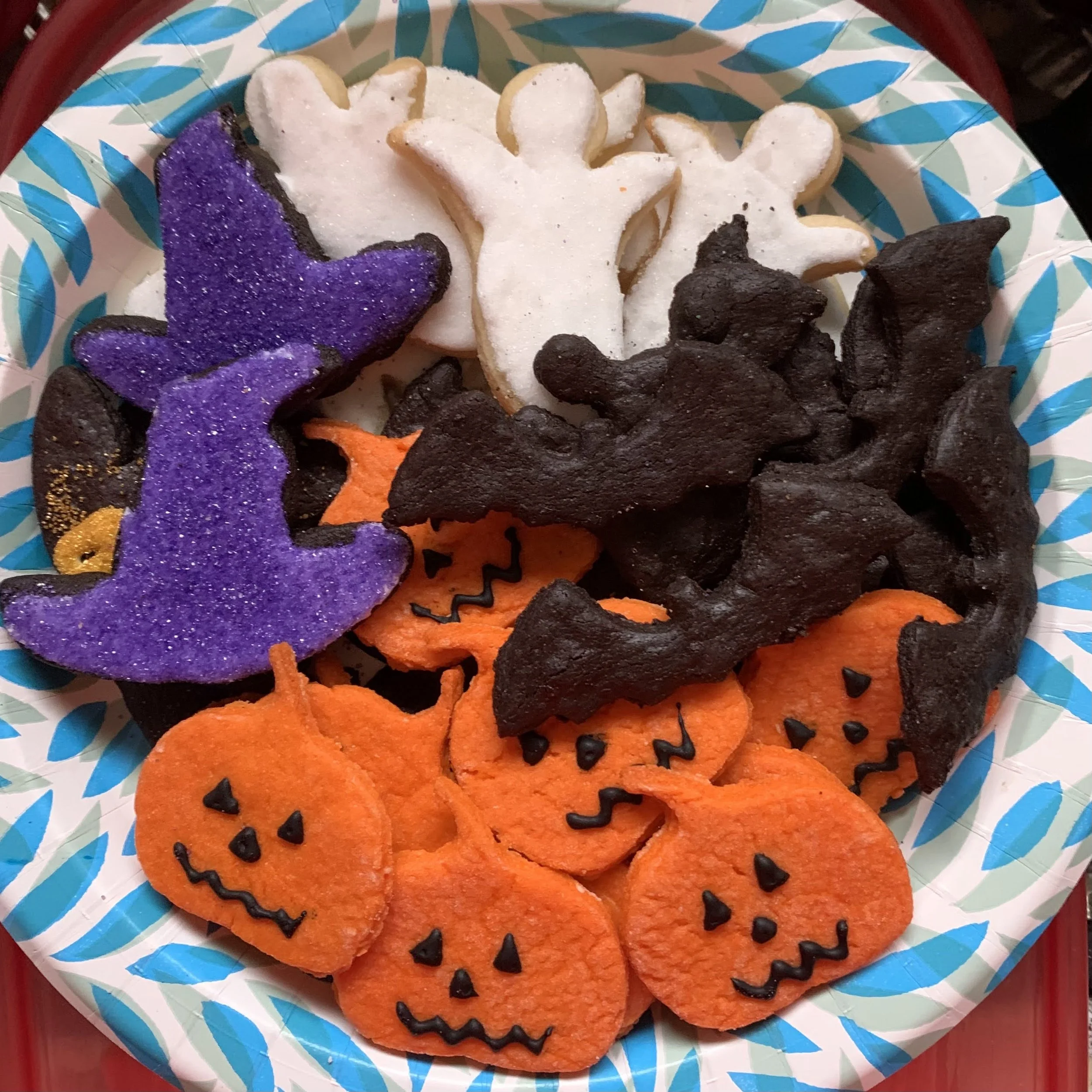 Halloween Sugar & Chocolate Cookies 