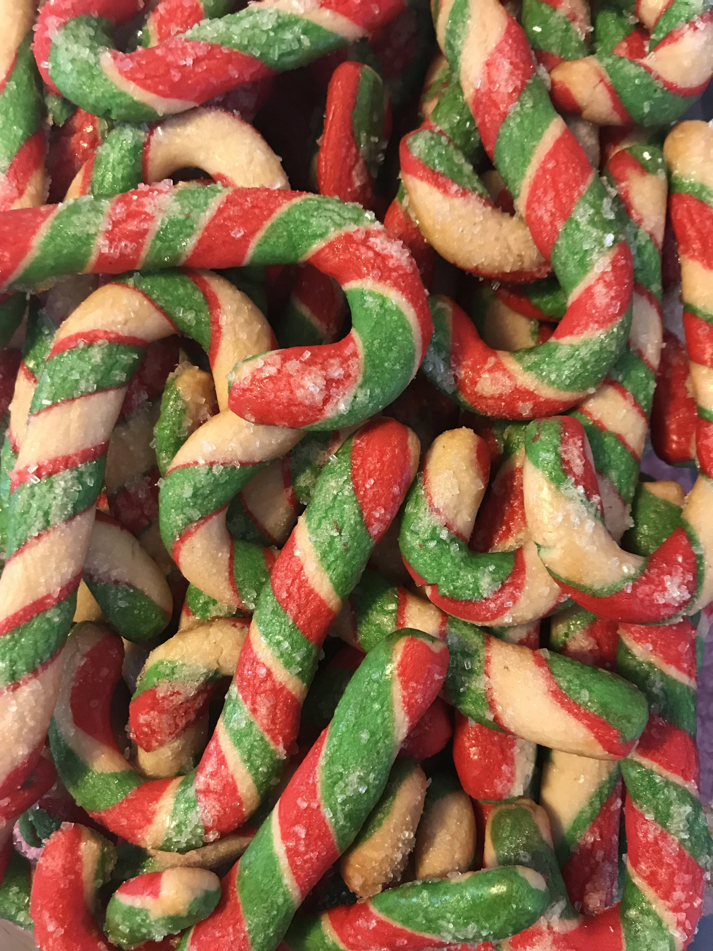 Candy Cane Cookies