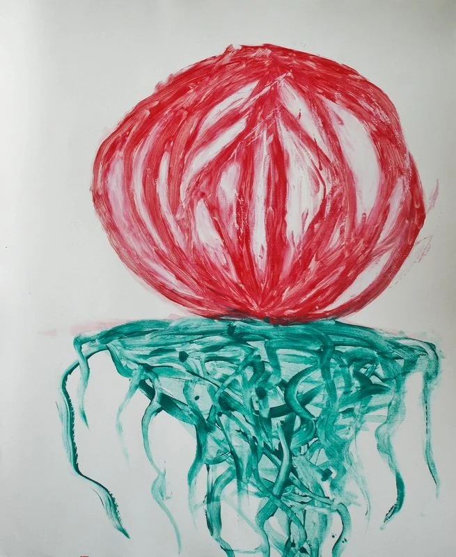 CRM Rose, 2010, monotype