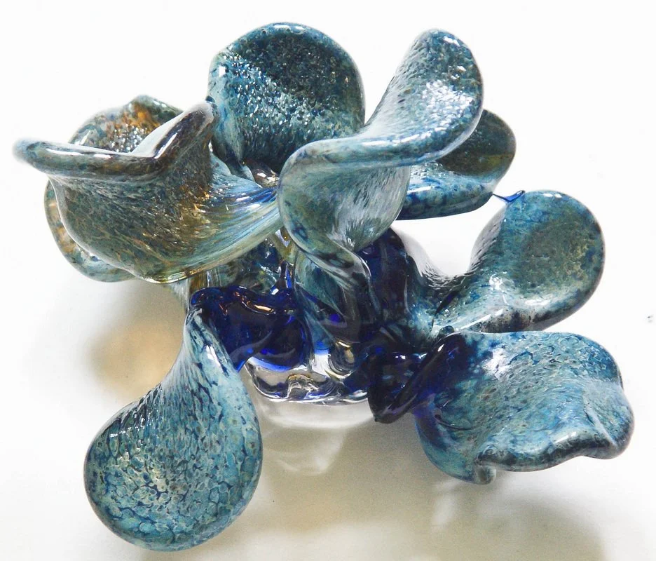 Blue Coral I, 2009, borosilicate glass 