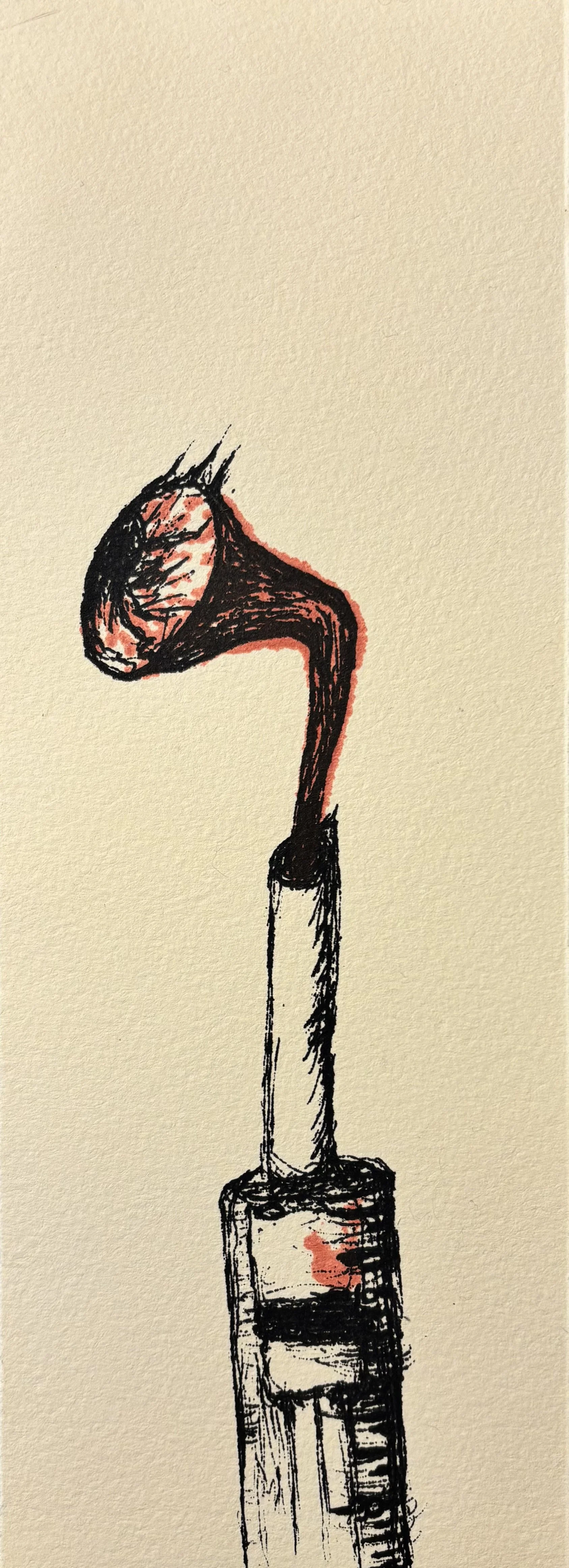 Down Periscope, 2013, 2 color silkscreen