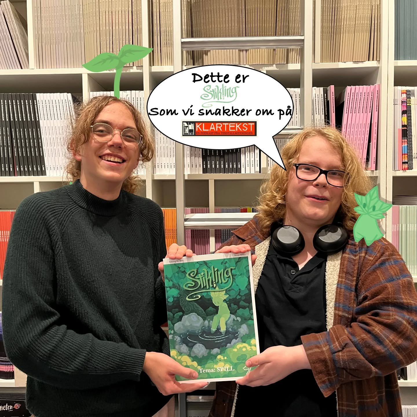 Den nyeste Klartekst-episoden handler om oss! 🌱
H&oslash;r her: https://tekstallmenningen.no/klartekst/
Og p&aring; Spotify...
Og p&aring; Apple podcast..
Og p&aring; Amazon Music..

Eller der du h&oslash;rer p&aring; Podcasts, alts&aring;!