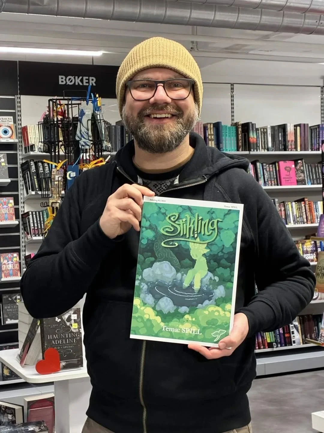 Woah! Stikling er p&aring; Outland i Bergen!!! 

@outlandbergen