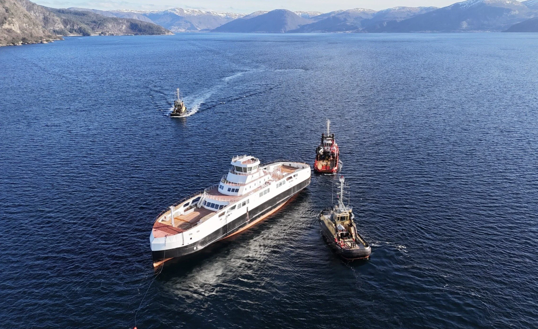 Skrog nummer to har komt til Leirvik!