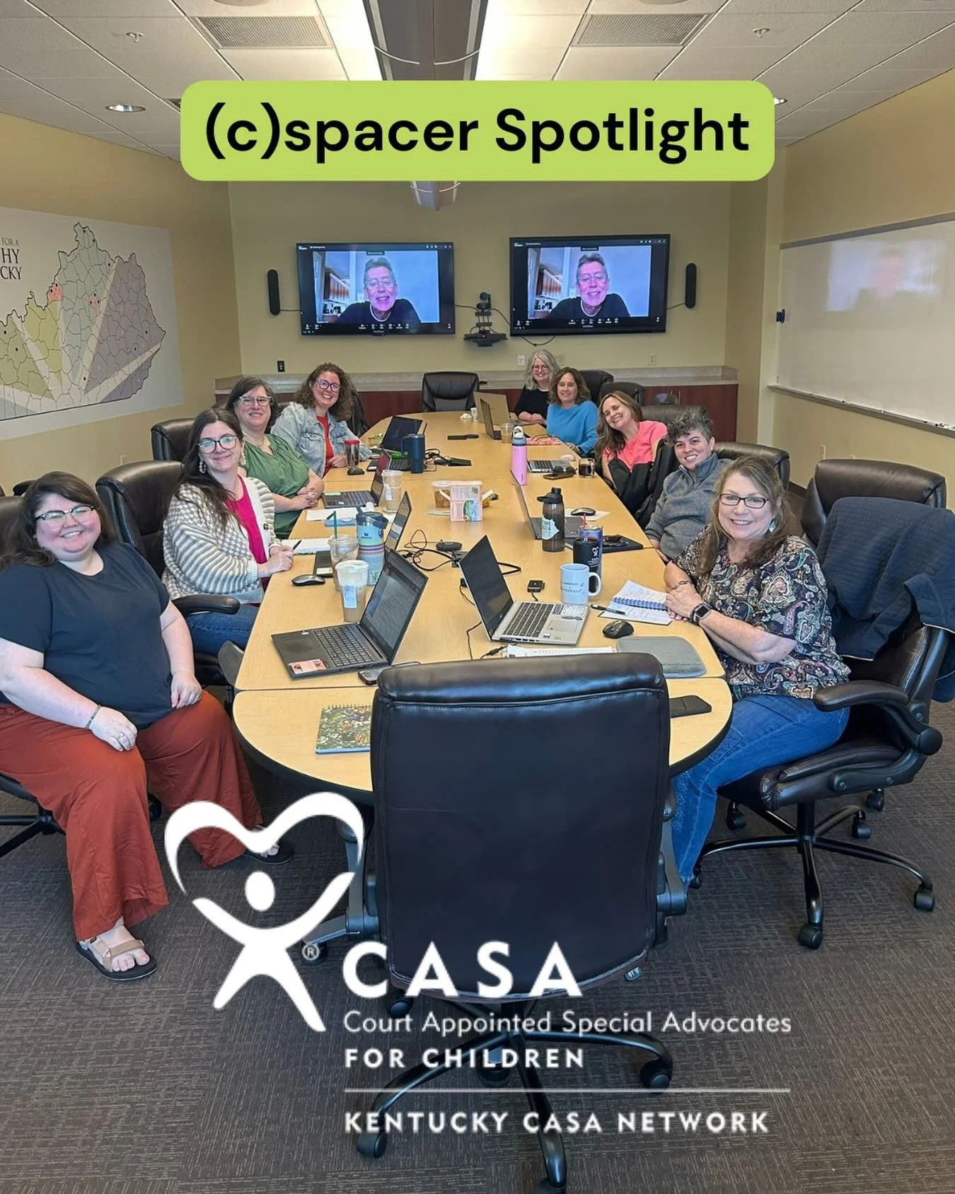 (c)spacer Spotlight: @kentuckycasanetwork

Through a network of trained volunteers, they advocate for children experiencing abuse and neglect, helping ensure every child&rsquo;s voice is heard in the court system.

We are proud to have them as long-t