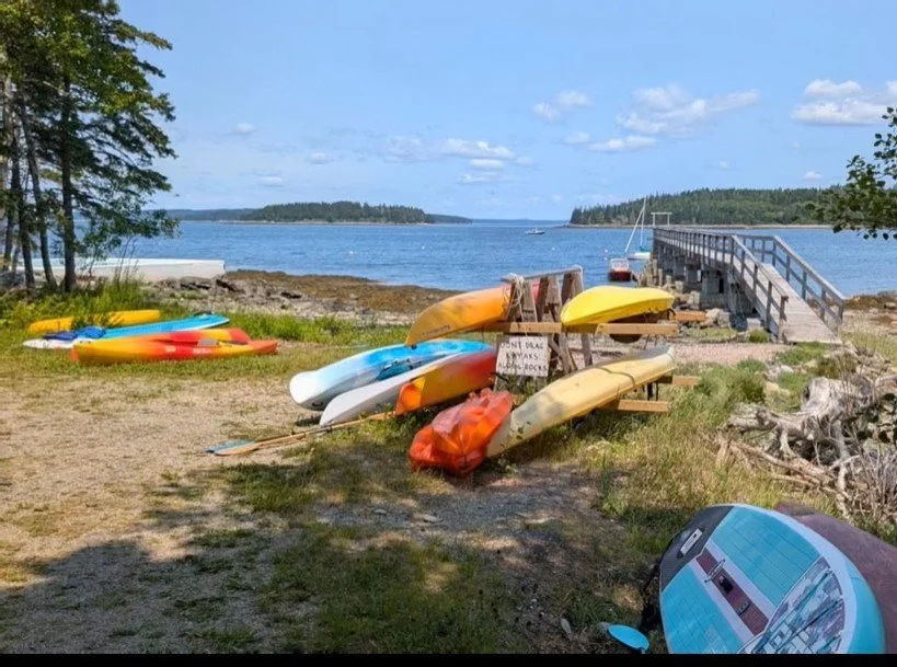 Kayaking at Parkman House