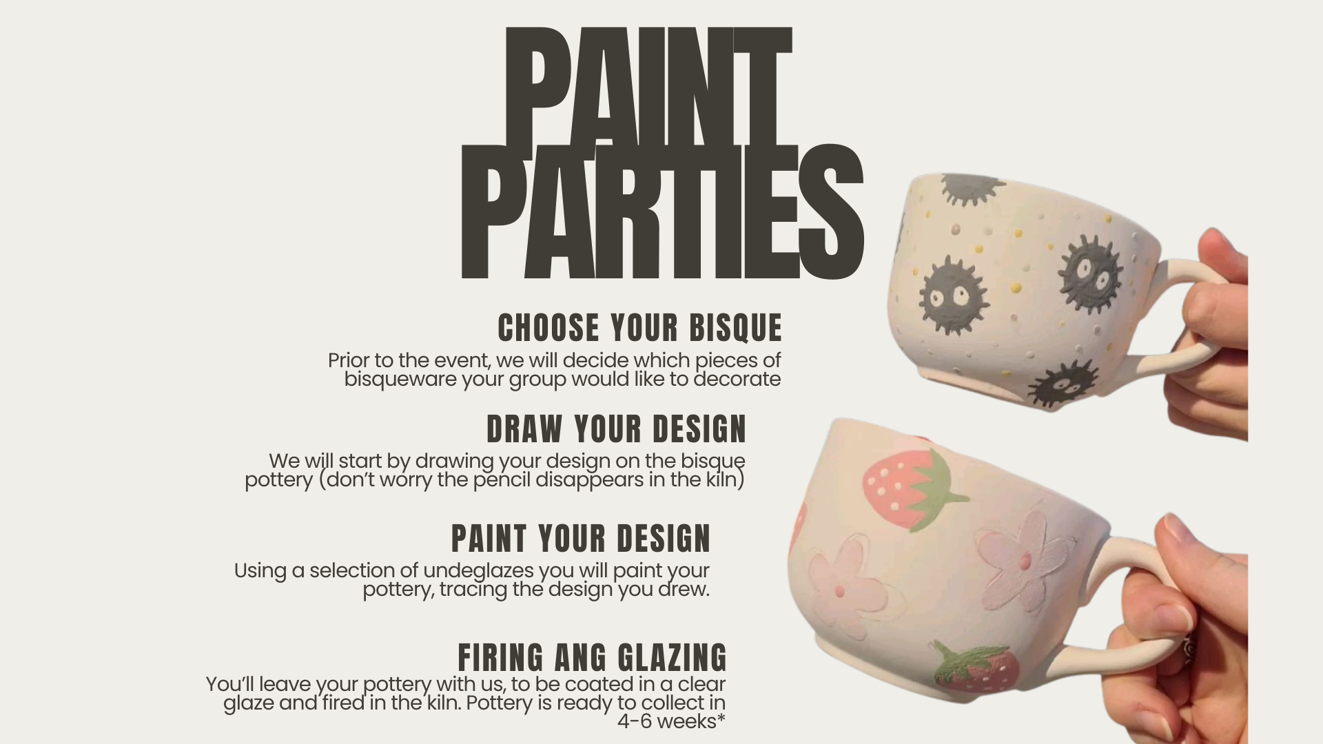 Pottery Painting Party 