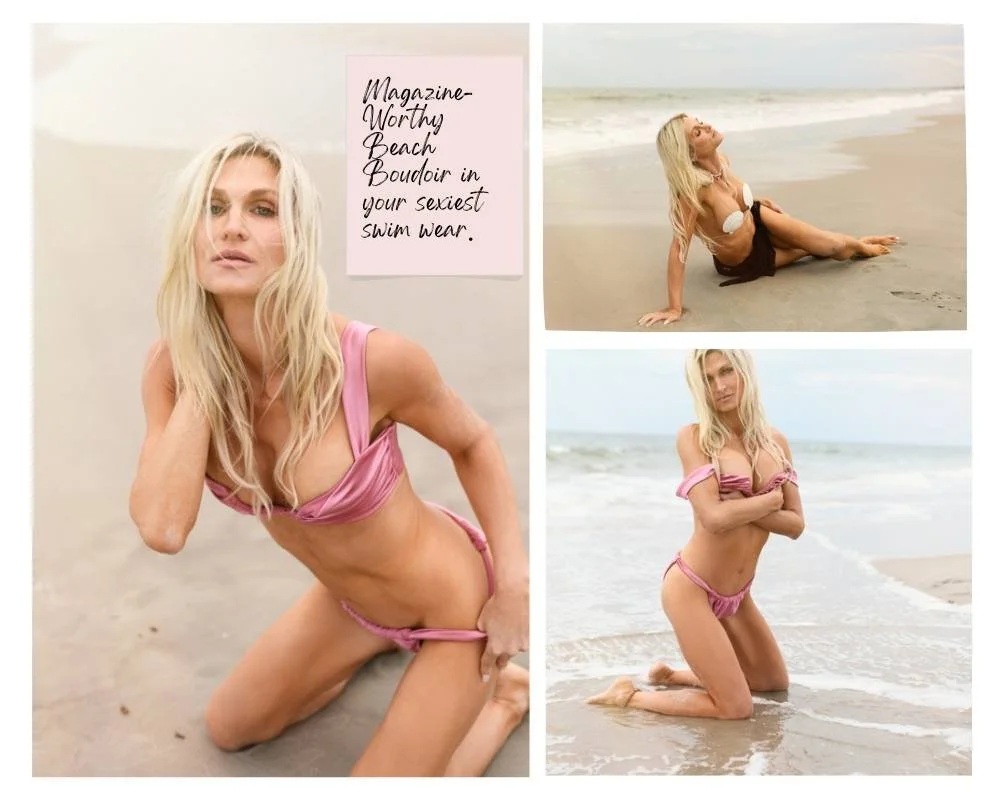 Girls Beach Boudoir Sunlight Sessions