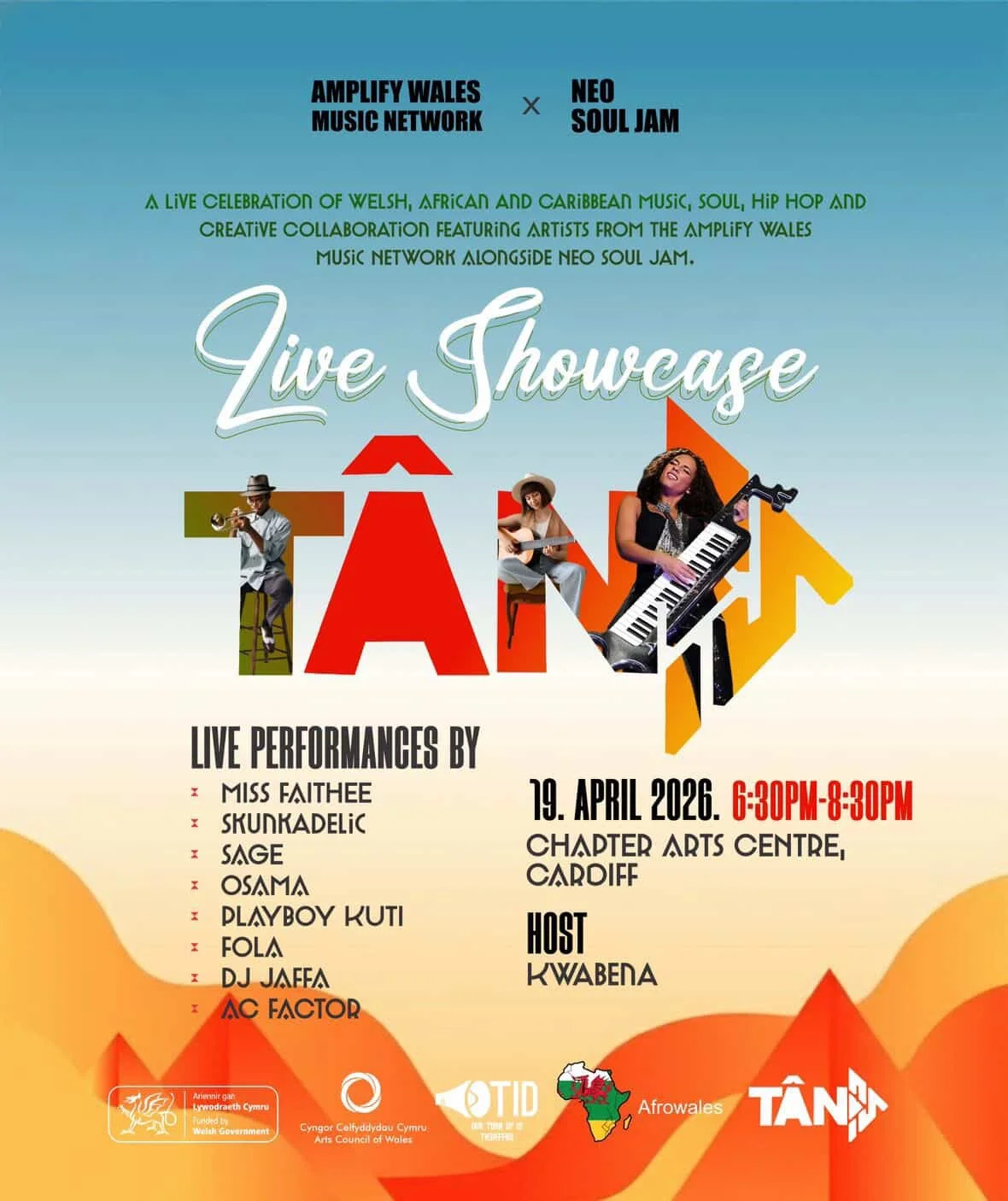 Tân Cerdd x AfroWales: A Neo Soul Jam Rooted in Community and Creative Exchange