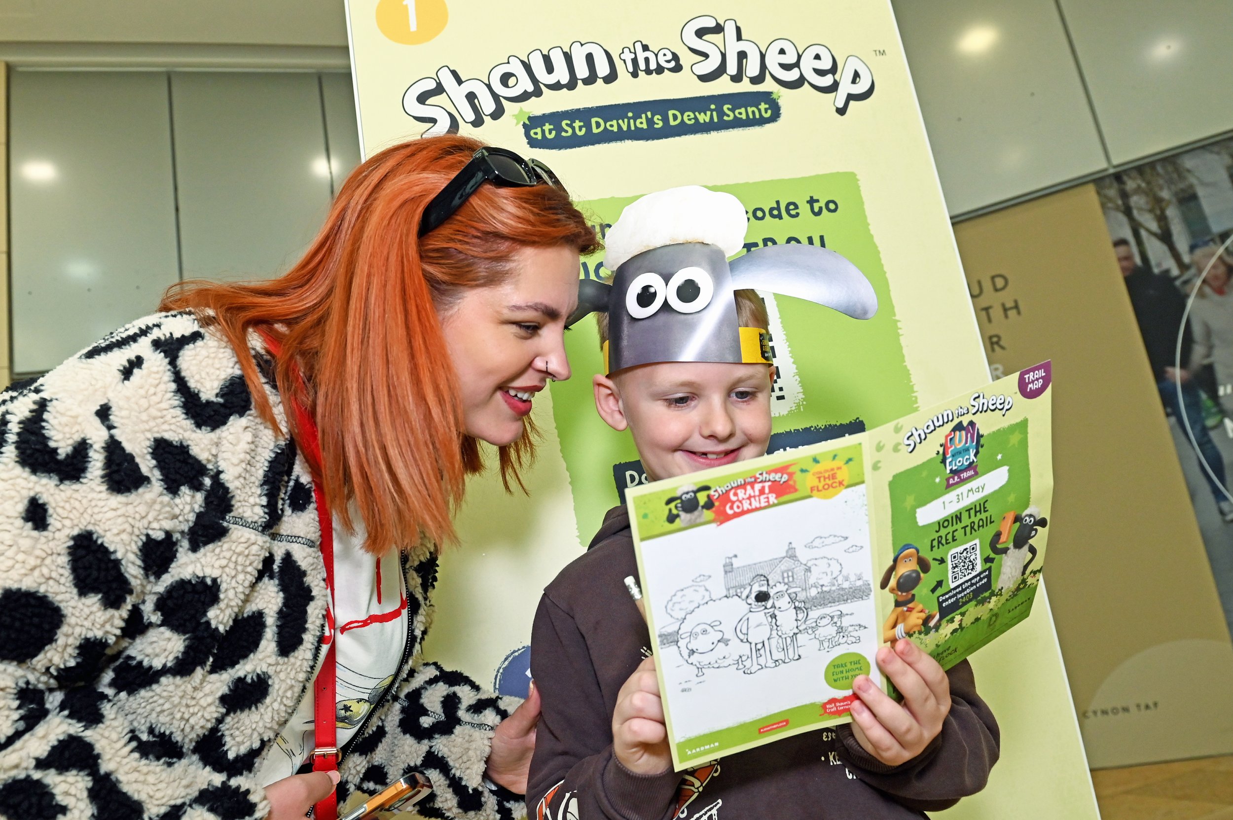 FAMILY FUN WITH SHAUN THE SHEEP AND ST DAVID’S CARDIFF