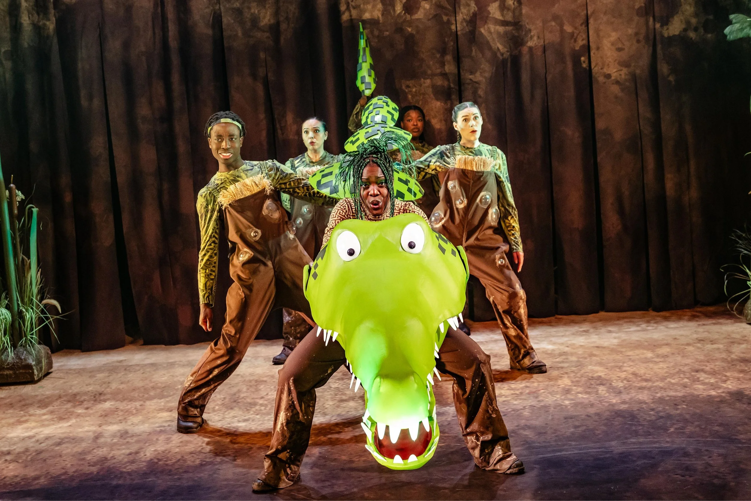 The Enormous Crocodile snapped its way onto Stage