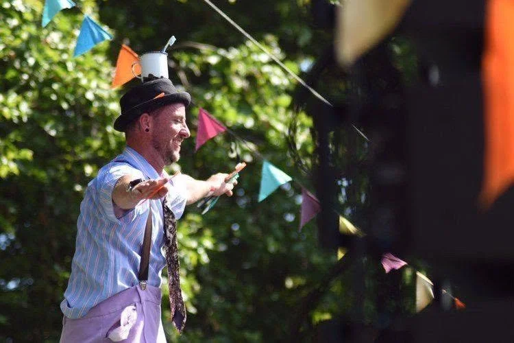 Silver Circus Club brings playful movement and circus skills to The Riverfront