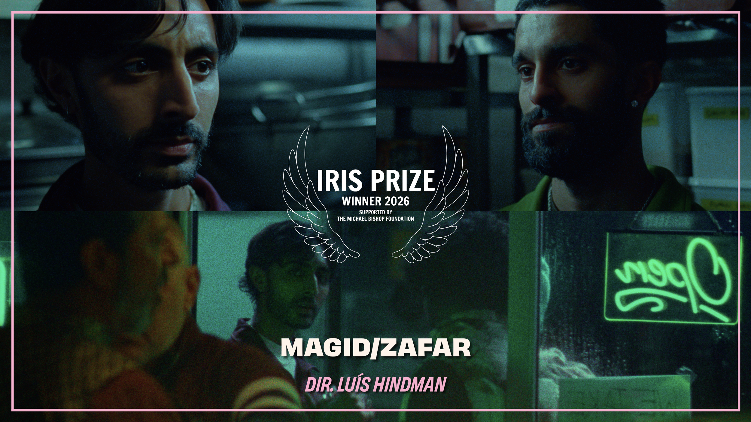 Luís Hindman Wins 2026 Iris Prize as Magid / Zafar Captivates Cardiff Jury