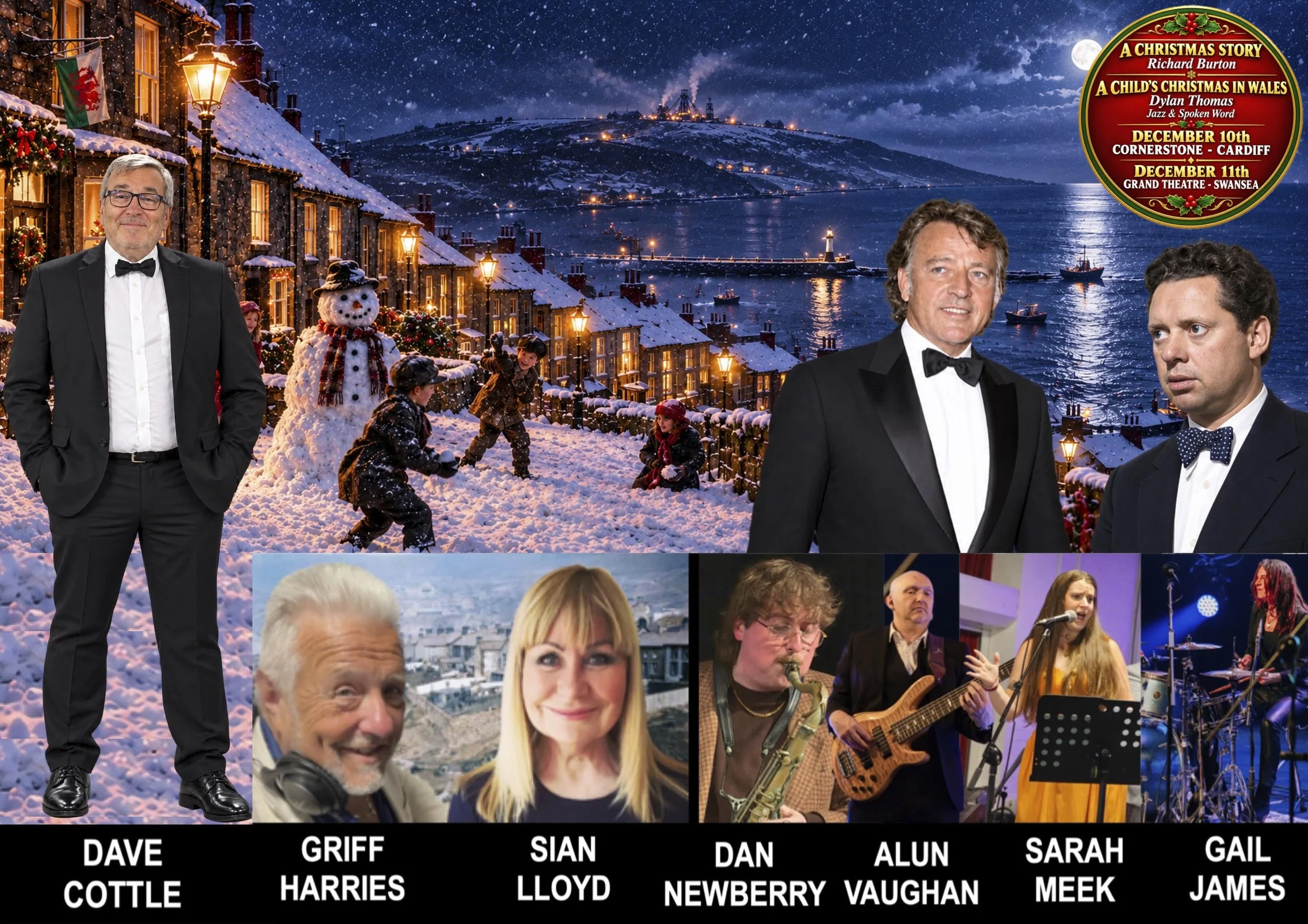 New Jazz Suites Bring Richard Burton and Dylan Thomas to Life in Cardiff and Swansea Premieres