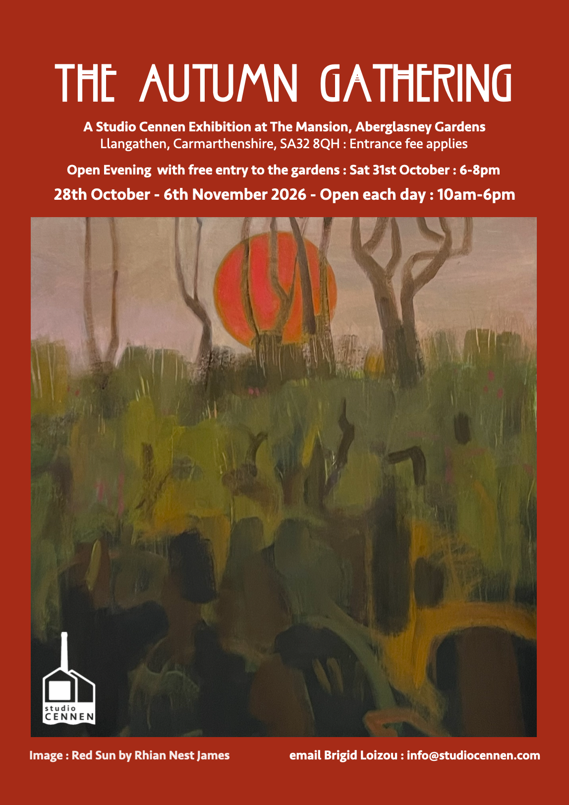 The Autumn Gathering; A Studio Cennen Exhibition