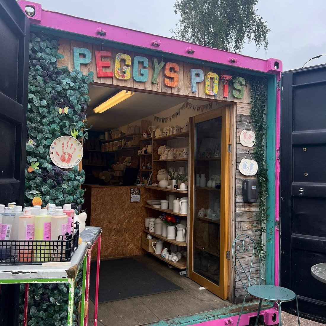 Peggys Pots in Canton is one of our April Activities for Creative Parents