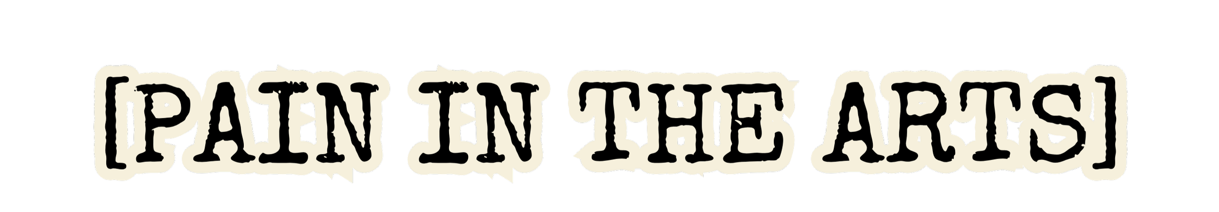 A logo of Pain in the Arts Podcast - A Welsh Arts Review Podcast brought to you by Chris J Birch and Jak Rhys Birch covering Welsh Theatre, Welsh Art Exhibitions, Reviews and much more