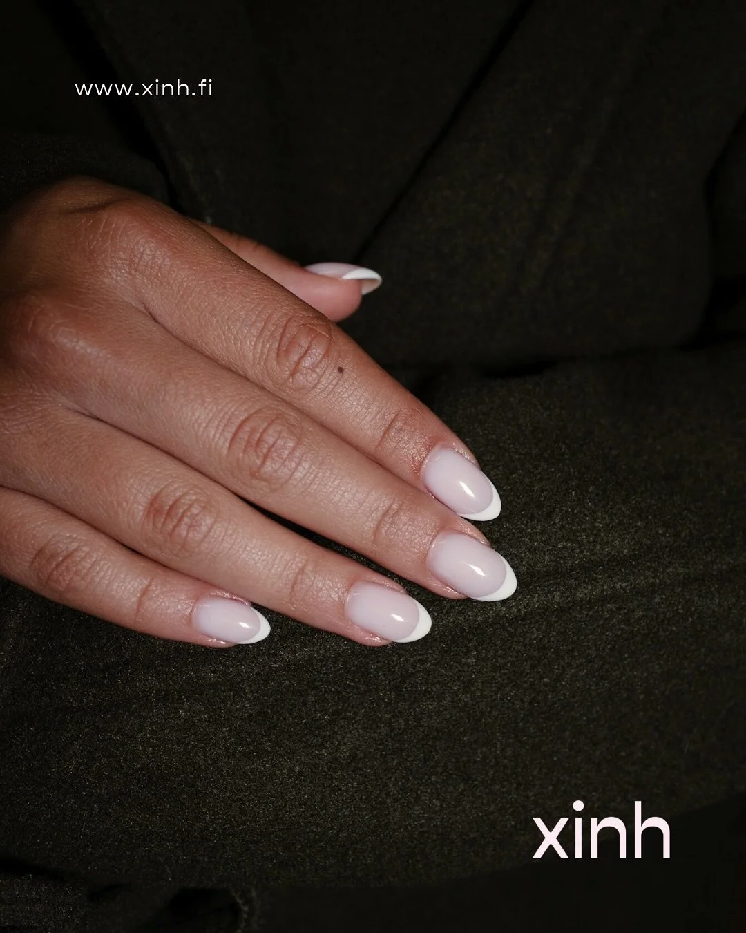 ✨ Classic never goes out of style &mdash; French tips for every occasion 💅 #FrenchTips #OverlayNails #GelOverlay