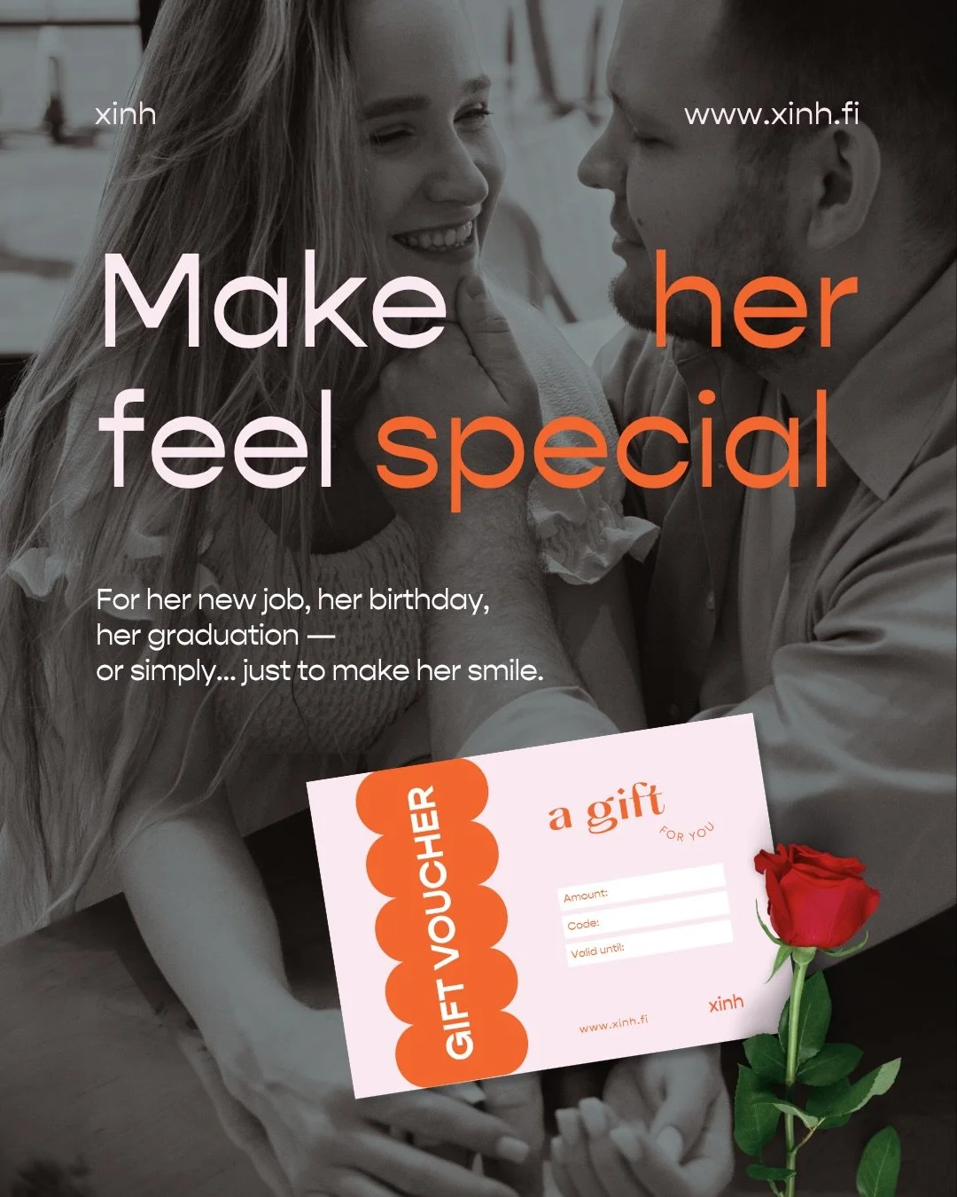 Not every gift needs a reason 🤍

Sometimes, you just want to make her feel loved.

Xinh Gift Card &mdash; a little moment of care, just for her ✨
www.xinh.fi

#xinhstudio #xinhhelsinki #giftcardideas #helsinkibeauty #nailhelsinki selfcaremoments tho
