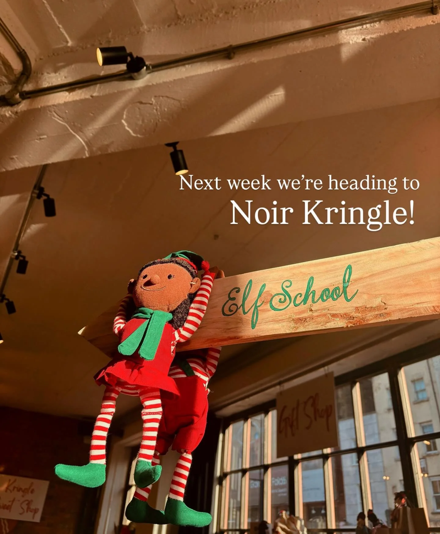 This time next week, an abundance of children will be having the most INCREDIBLE time at @noirkringle_blacksantauk 🛷🛷

&hellip;all with a little creative help from our elves! 

Returning for our second year, we can&rsquo;t wait to help this wonderf