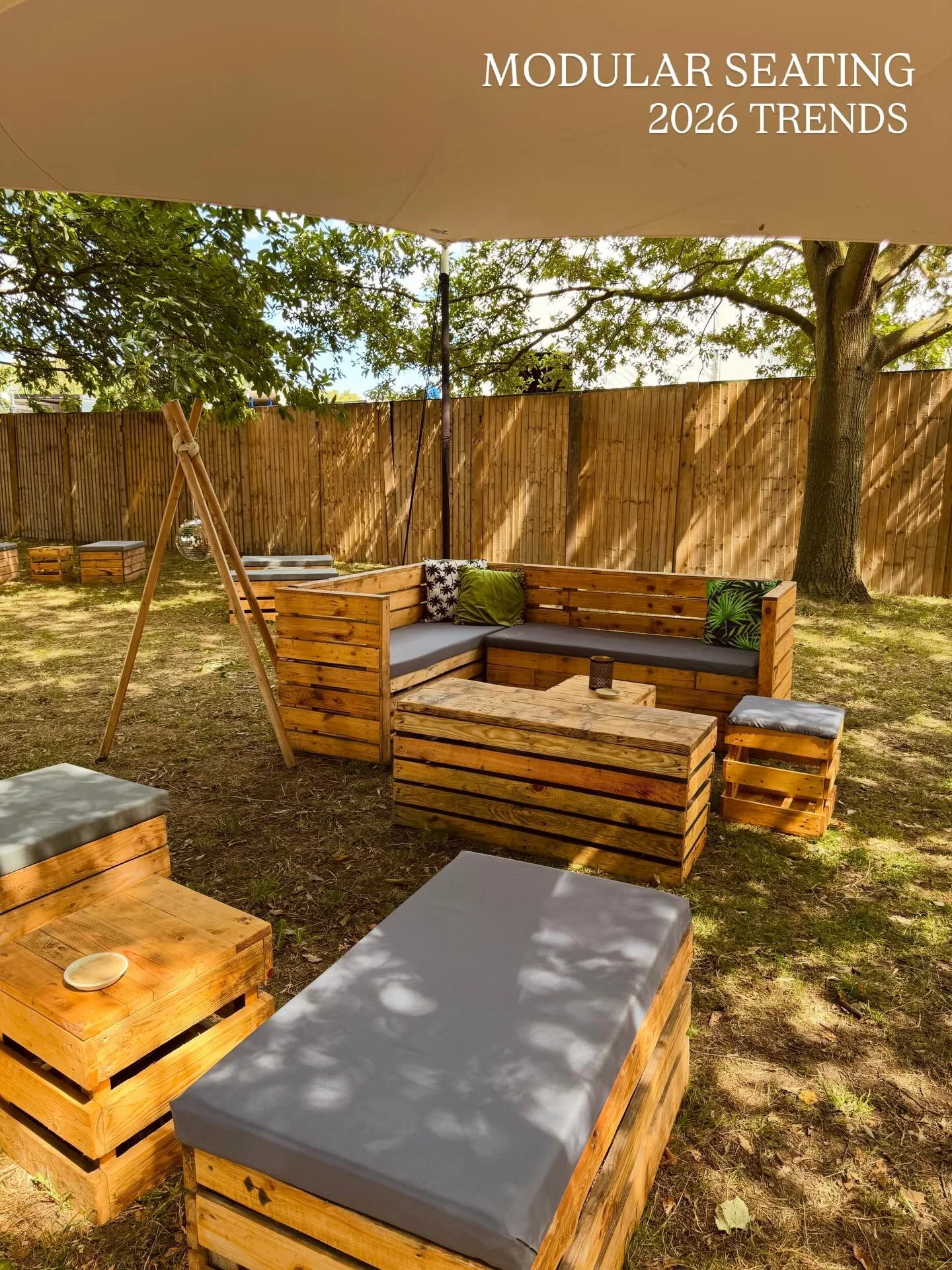 Modular, flexible &amp; multipurpose by design ✨

In events, adaptability is everything. 

As spaces evolve throughout the day, or across multiple days, modular furniture and flexible design elements are doing the heavy lifting.

From transformable s