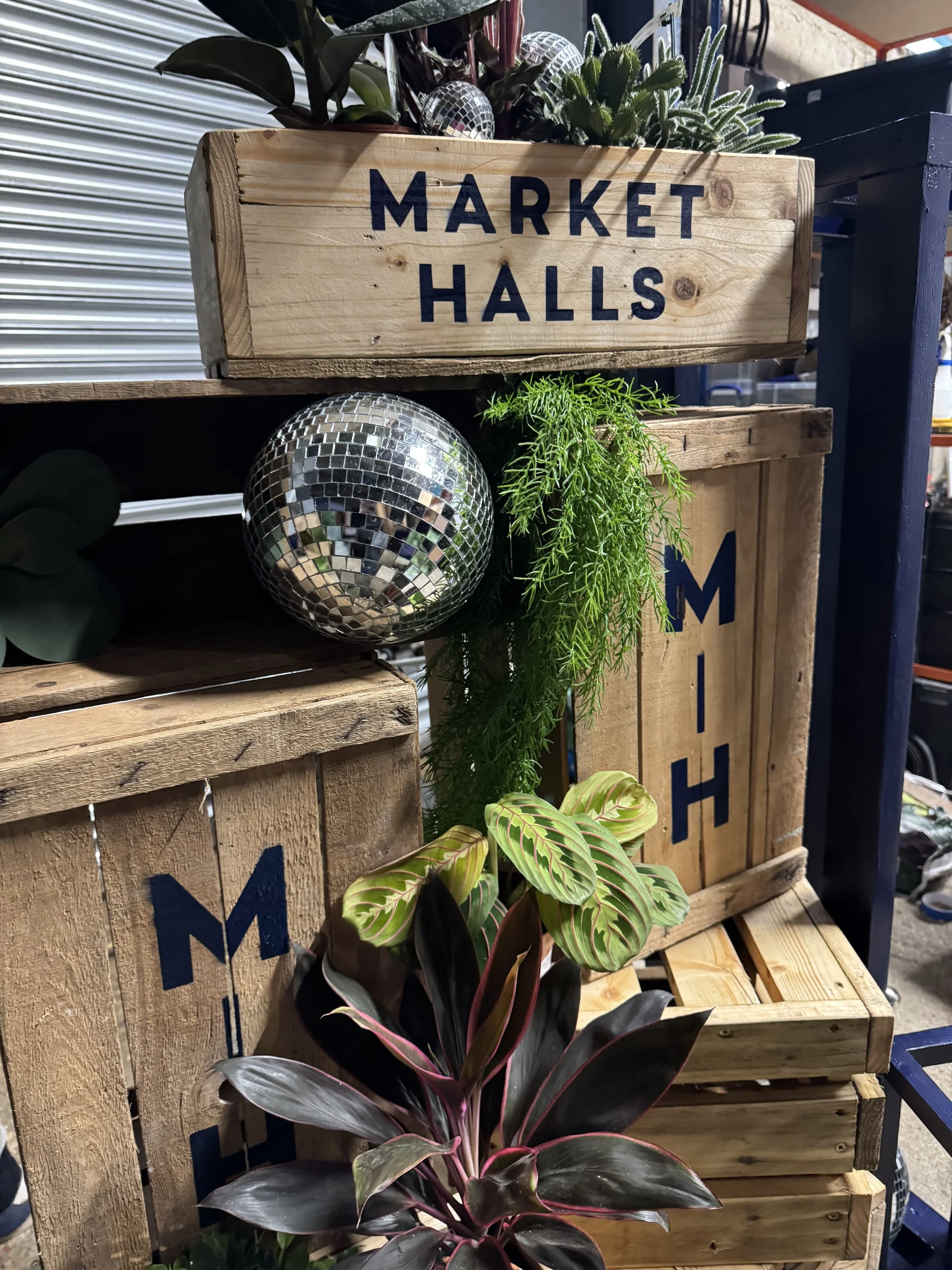 CREATIVE BRAND INSTALLATION FOR MARKET HALLS PADDINGTON | SUSTAINABLE STREET FOOD VENUE LAUNCH