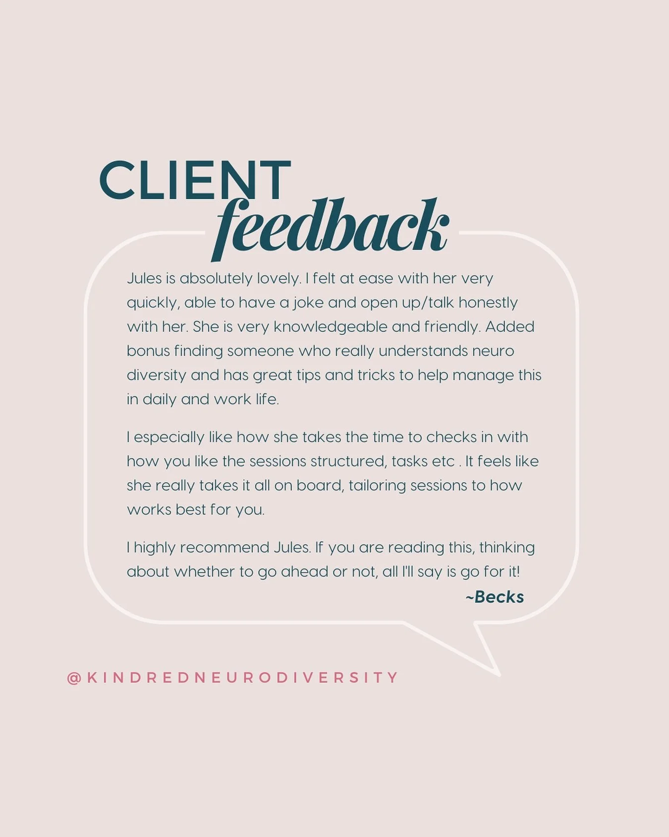 Receiving feedback like this is an absolute joy! Thank you so much for taking the time to share publicly 🫶🏻 

#Feedback #CoachingReviews #ClientFeedback #ADHDCoach #CoachTestimonial #ukcoach