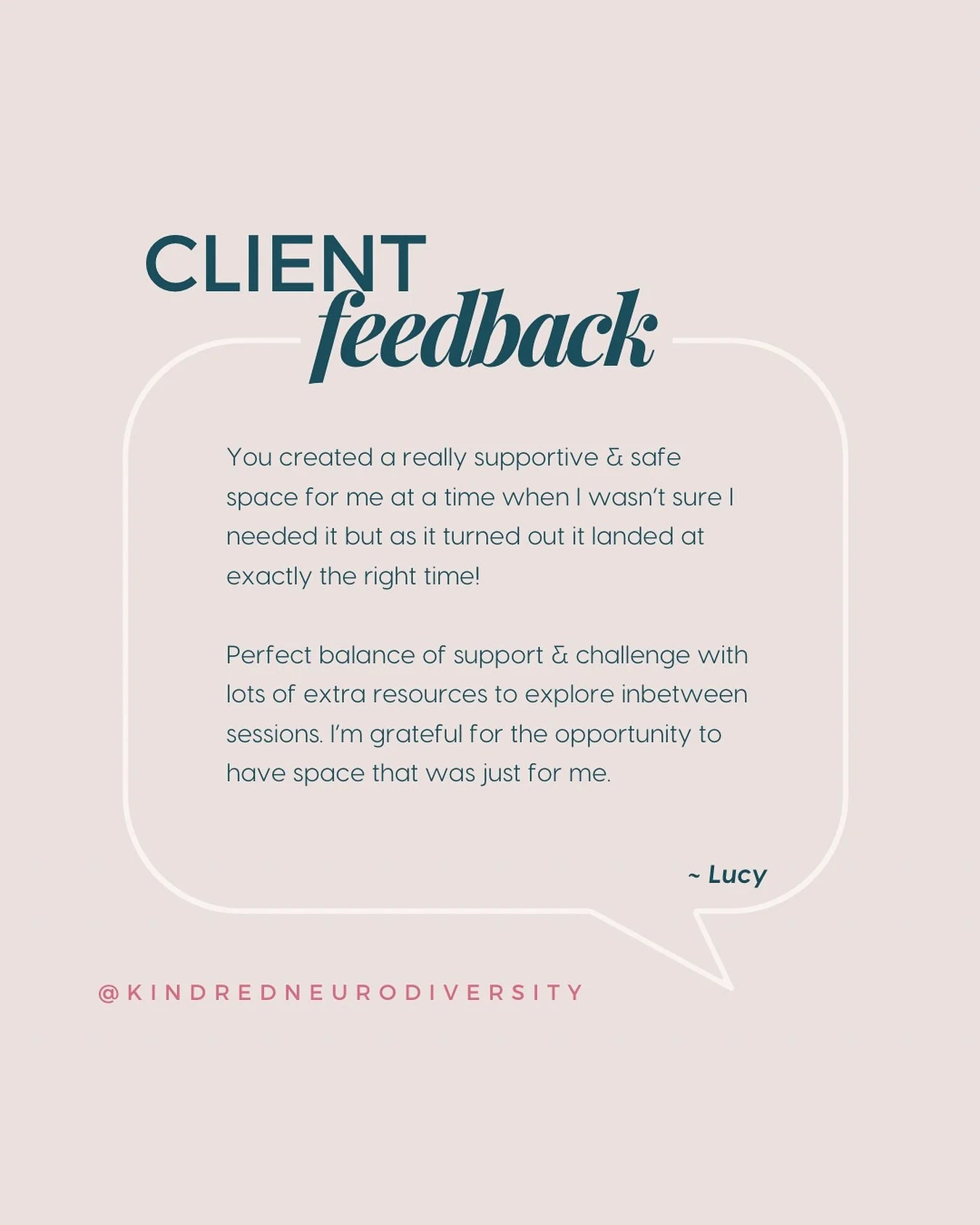 What a joy to wake up to this lovely feedback this morning from a client who recently completed 6 weeks of coaching with me. 

&ldquo;You created a really supportive &amp; safe space for me at a time when I wasn&rsquo;t sure I needed it but as it tur