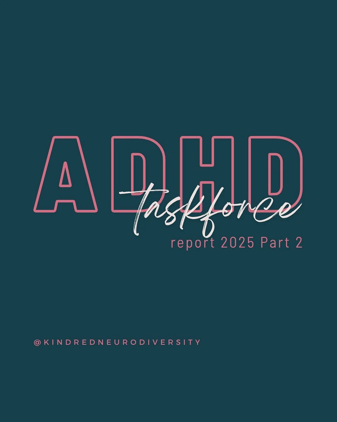 The ADHD Taskforce Report part 2 was published today with their recommendations following part 1 of the report published earlier in the year.

&ldquo;Attention deficit hyperactivity disorder (ADHD), when unsupported, is a potent route into educationa
