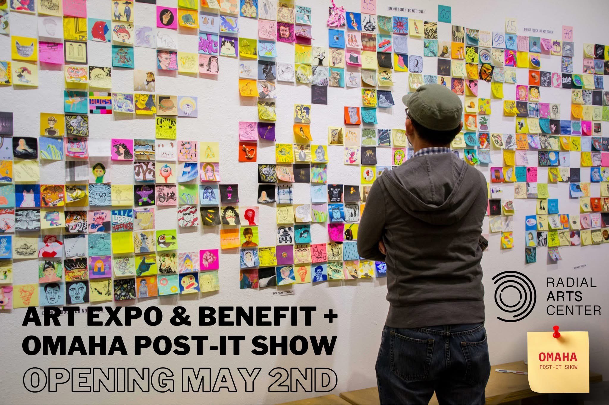 Opening Reception: Annual Art Expo & Benefit + Omaha Post-it Show