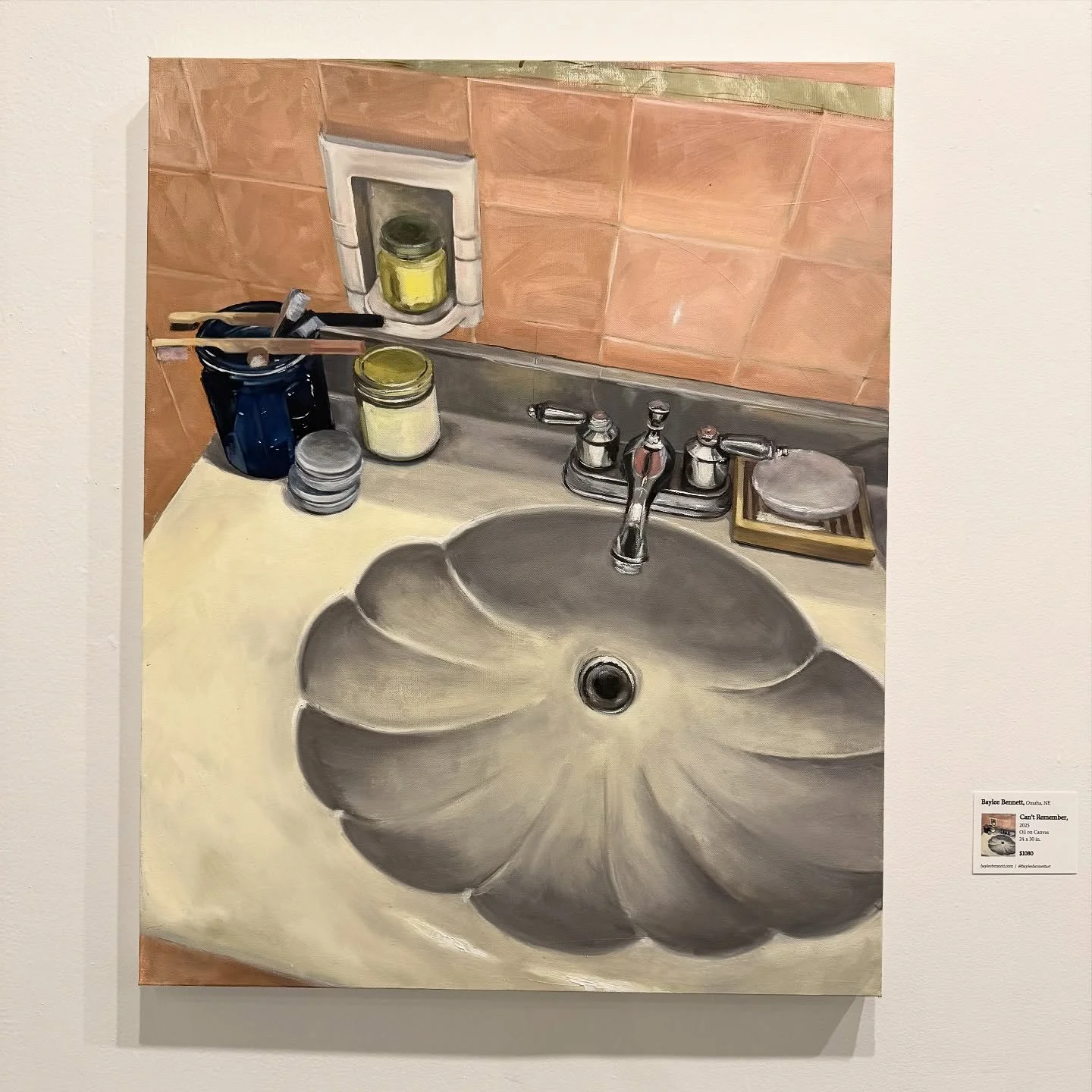 We&rsquo;re open Thursdays 4:00-6:00pm as part of @bensoncreativedistrict Gallery Nights!  Currently on view: &ldquo;THERE&rsquo;S MORE TO SEE&rdquo; Solo Exhibition by Baylee Bennett @bayleebennettart 
🔸
Remaining opportunities to see this show:
&b