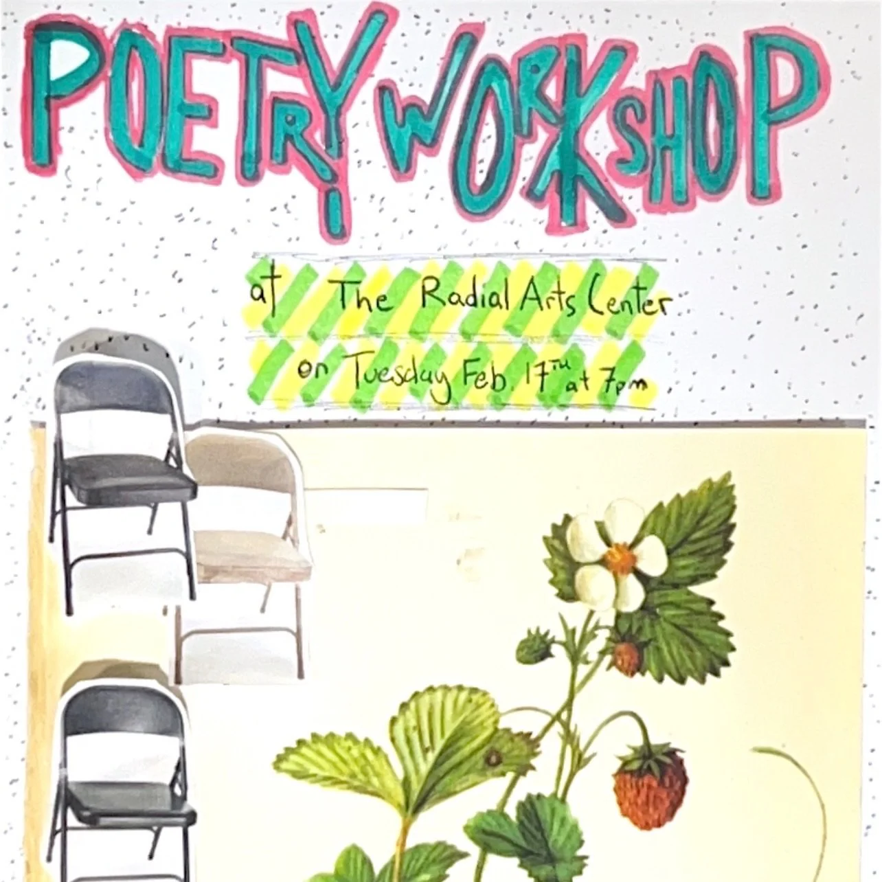 Coming up this Tuesday, Feb. 17th is our monthly Poetry Workshop lead by Aaron Scobie @kudzuleaves 📝 join us at 7pm for a two part workshop- reading &amp; discussion followed by writing your own piece from the prompt provided.  Free &amp; open to th