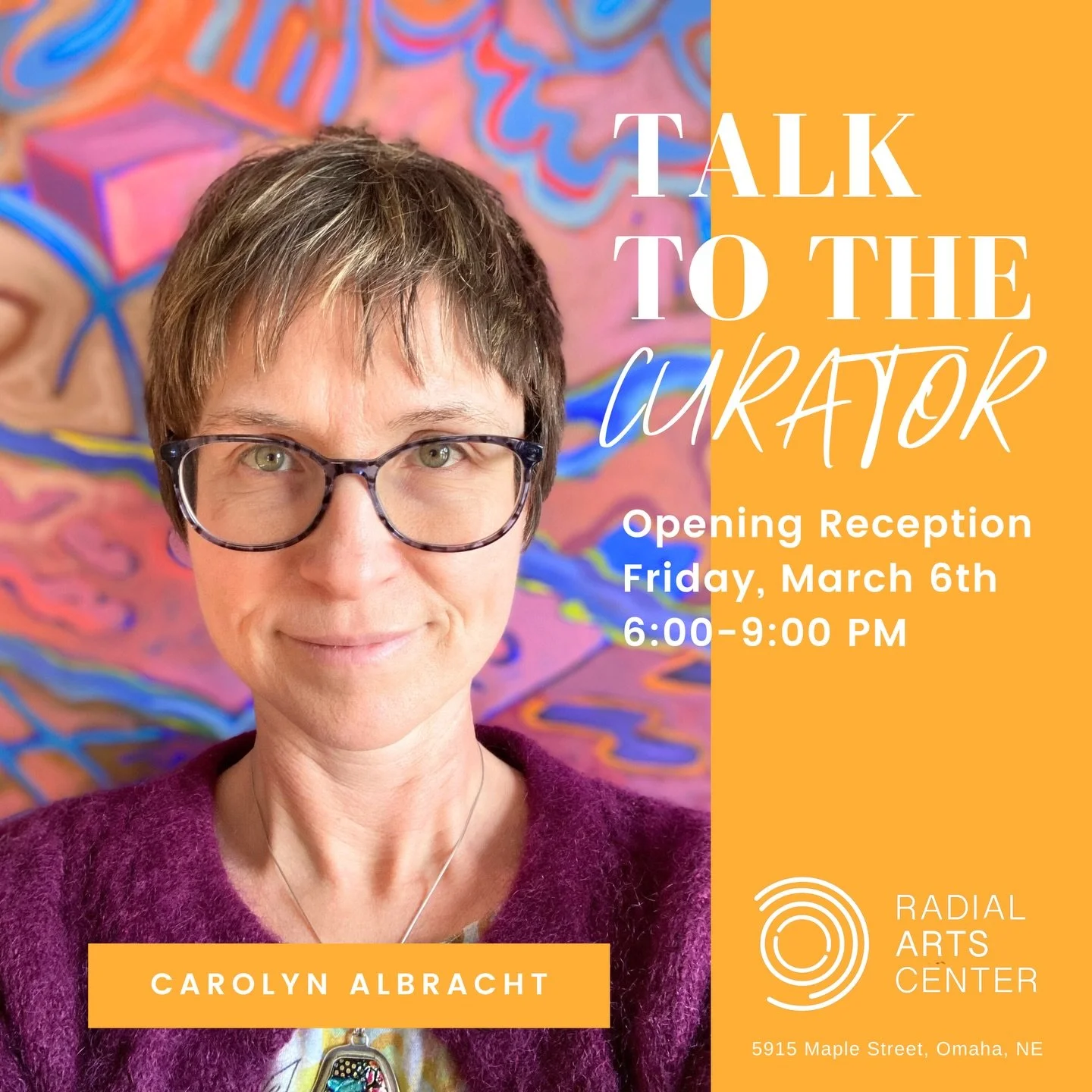 Meet the Curators! 📣 Join us TONIGHT for the opening reception of &ldquo;Asking For It&rdquo;, a group exhibition curated by Beatriz Rodriguez and Carolyn Albracht.✨ 

🌟Carolyn Albracht has worked as a visual art educator for twenty-five years in b