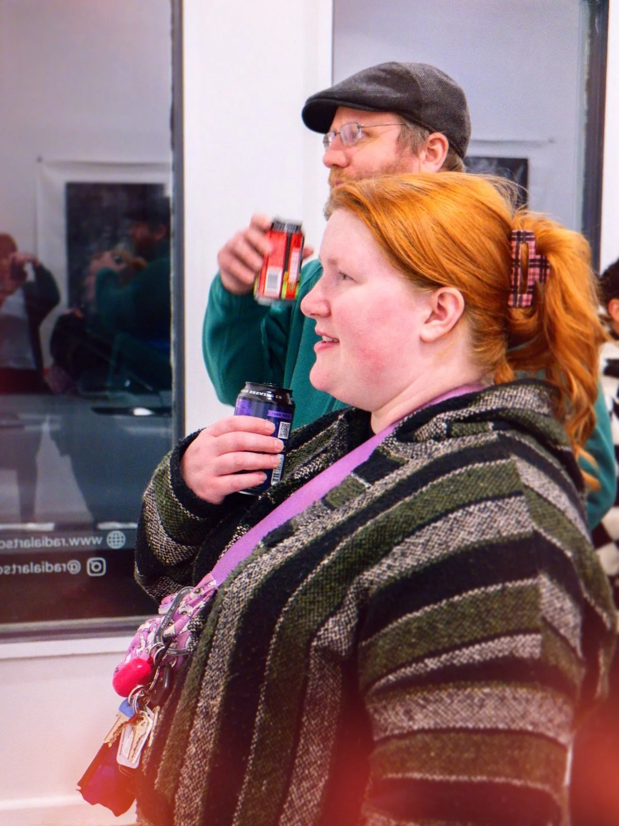 Our guests always enjoy delicious beverages from @kinkaider.brewing !  Thank you Kinkaider for your support and sponsorship!
&bull;
We are seeking hospitality donations and wine/ cider/ NA beverage sponsors! Email info@radialartscenter.org to talk ab