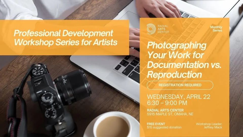 Workshop: Photographing Your Work: Documentation vs. Reproduction