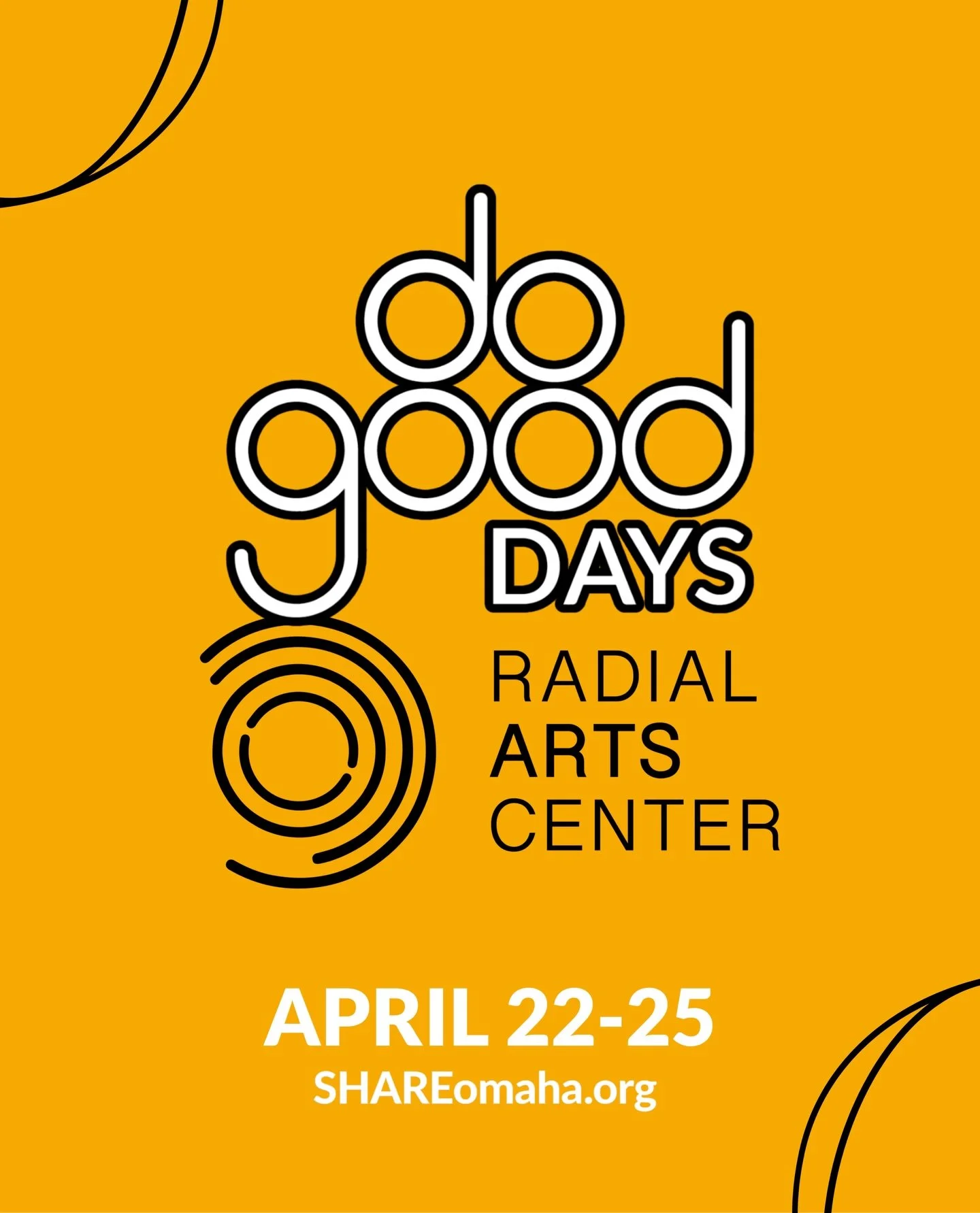 April 22-25 is Do Good Days, @SHAREOmaha&rsquo;s celebration of National Volunteer Week. Scroll right to see the impactful ways to connect with the Radial Arts Center. 💫

💪 #DoGoodDays means it&rsquo;s time to put the &ldquo;do&rdquo; in doing good