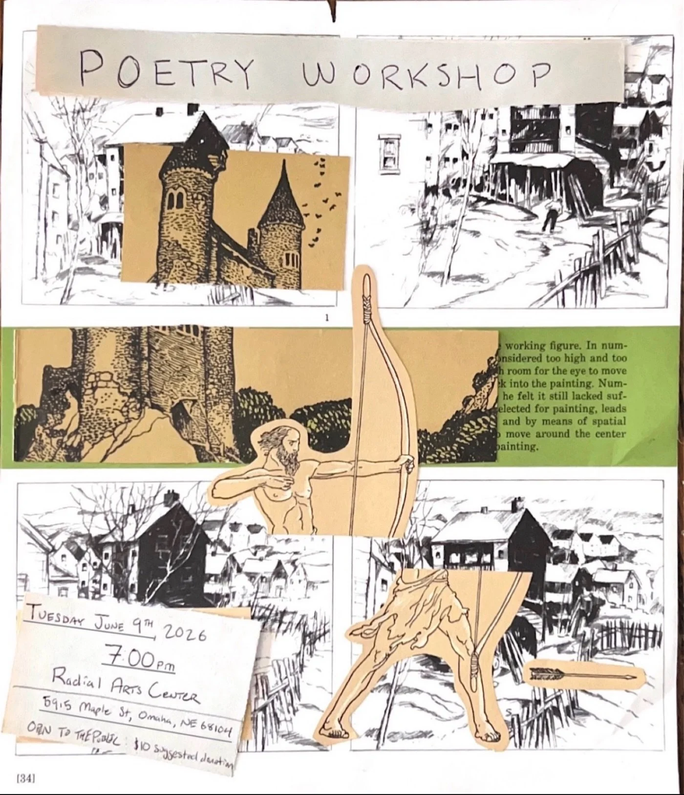 📣 Don&rsquo;t miss our Monthly Poetry Workshop on Tuesday, June 9th at 7:00pm, led by Aaron Scobie. 📝  Enjoy a reading &amp; discussion, then tap into your creativity with a writing session from the prompt provided. 

✍🏼 Open to all skill levels

