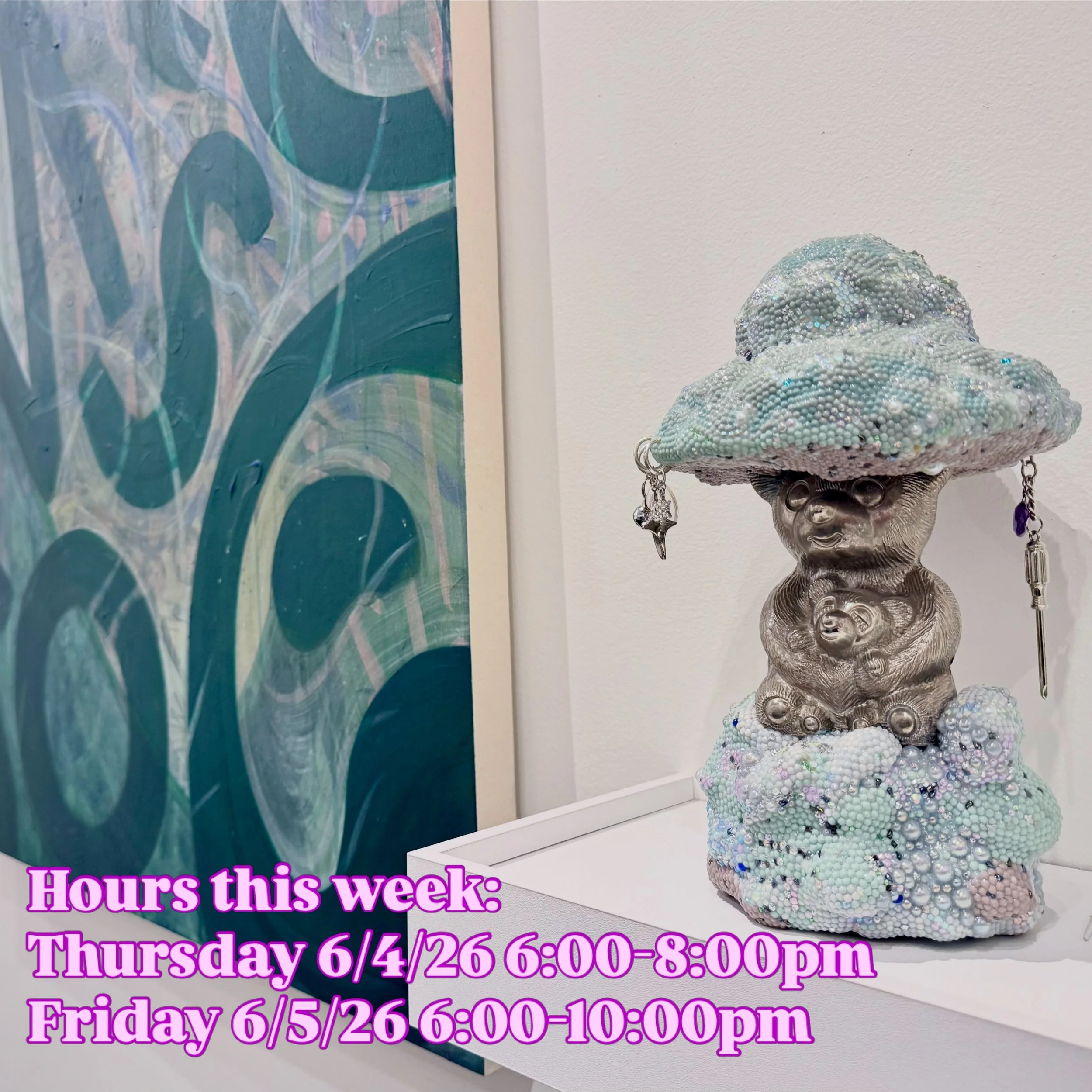 This week is Benson First Friday @bffomaha and the closing reception of our Annual Art Benefit Showcase!  Thursday and Friday are your last chances to see this exhibition, don&rsquo;t miss it! We&rsquo;re open Thursday, June 4th from 6 to 8 PM and Fr