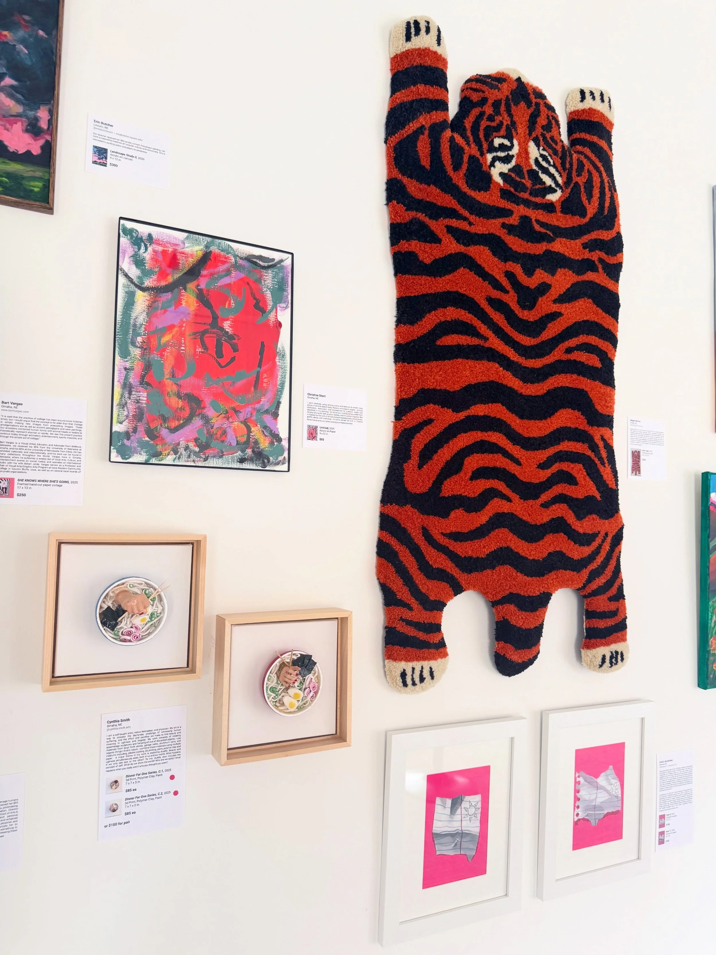 This week is Benson First Friday @bffomaha and the closing reception of our Annual Art Benefit Showcase!  Thursday and Friday are your last chances to see this exhibition, don&rsquo;t miss it! We&rsquo;re open Thursday, June 4th from 6 to 8 PM and Fr