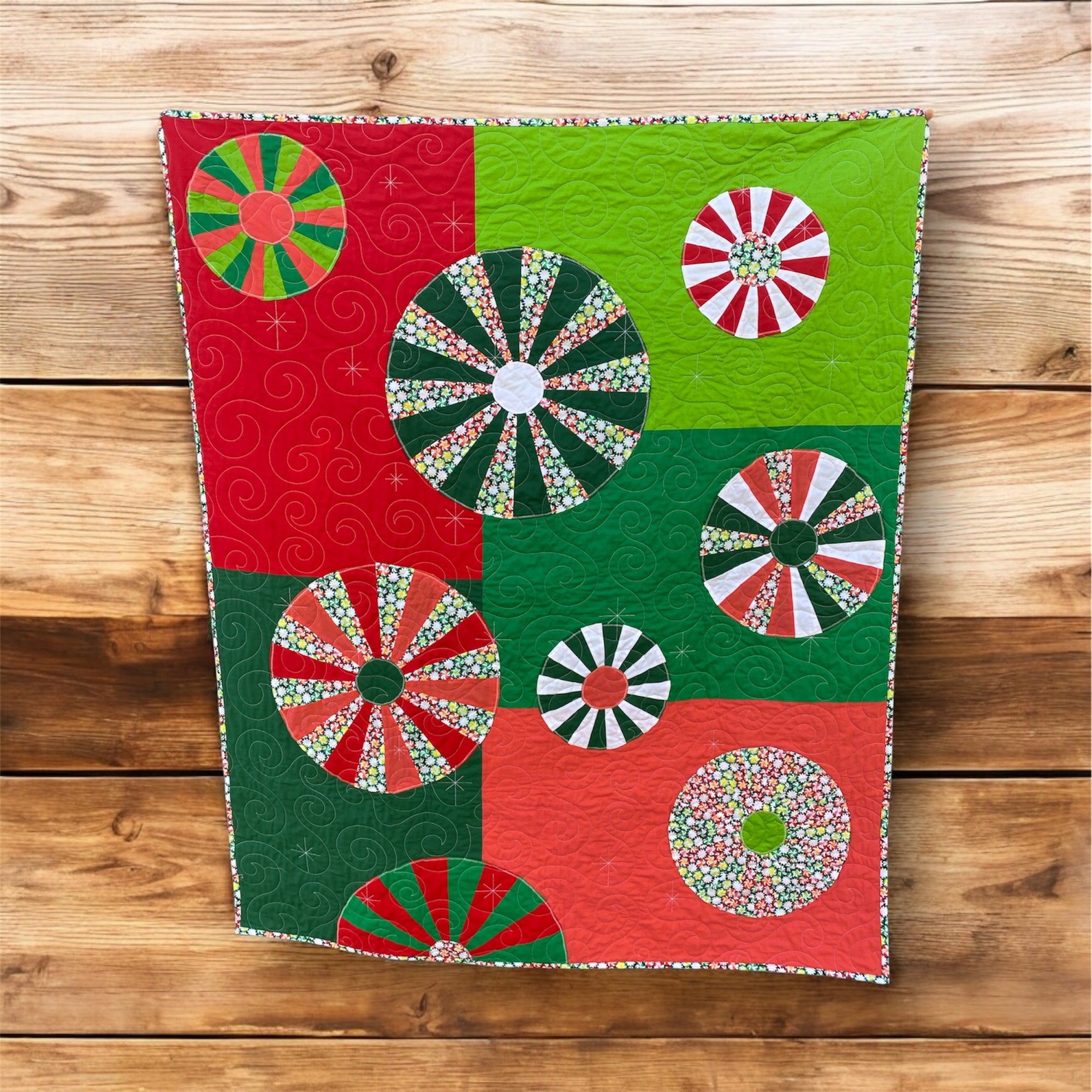 Christmas Peppermint Quilt