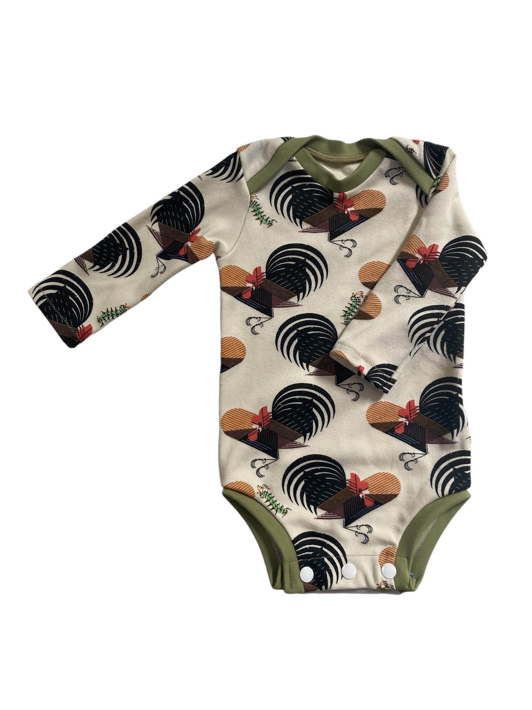 Rooster Longsleeve Onesie