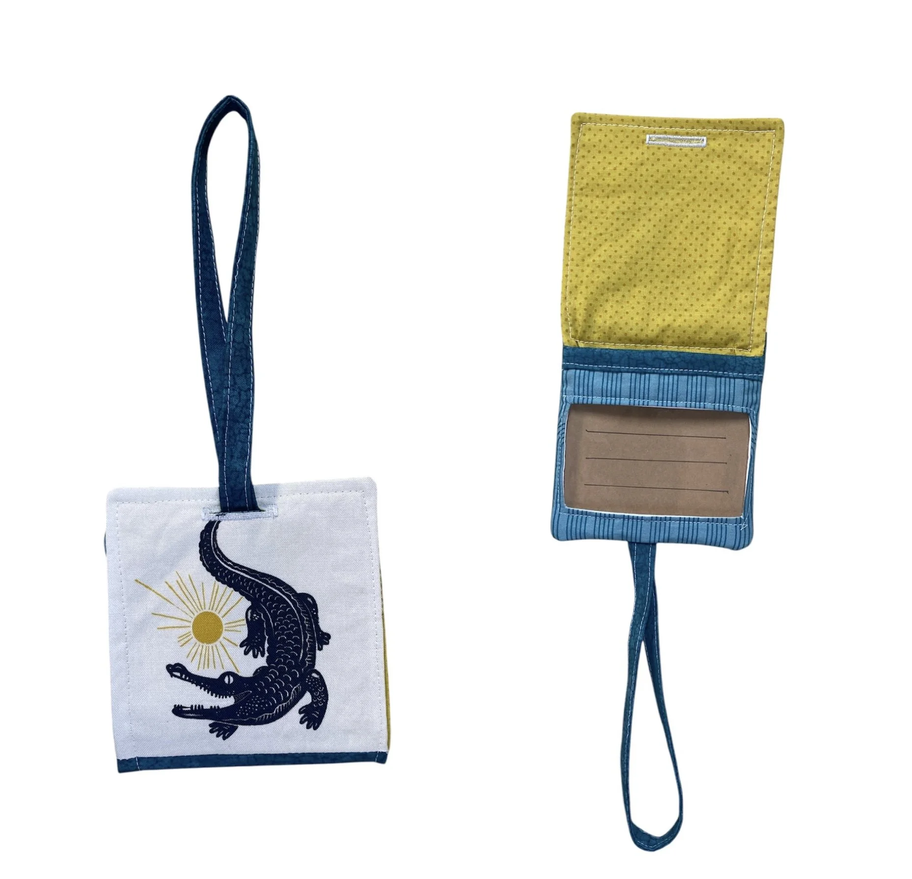 Alligator Luggage Tag