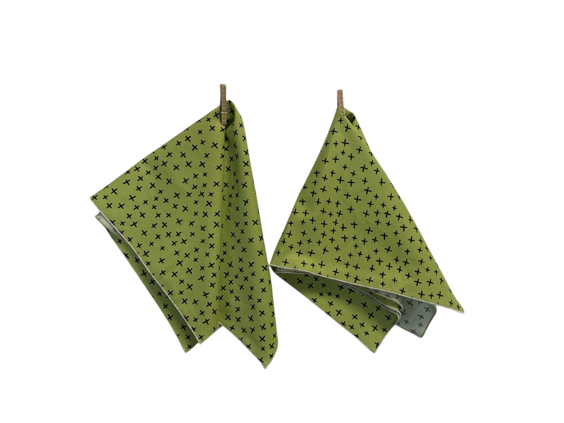 Green Plus Tie Bandana