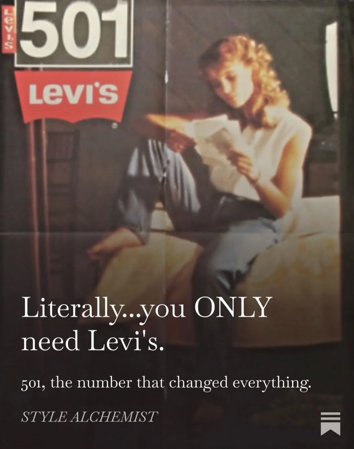 LEVI&rsquo;S WE LOVE 👖 

New Substack

🔗 in bio