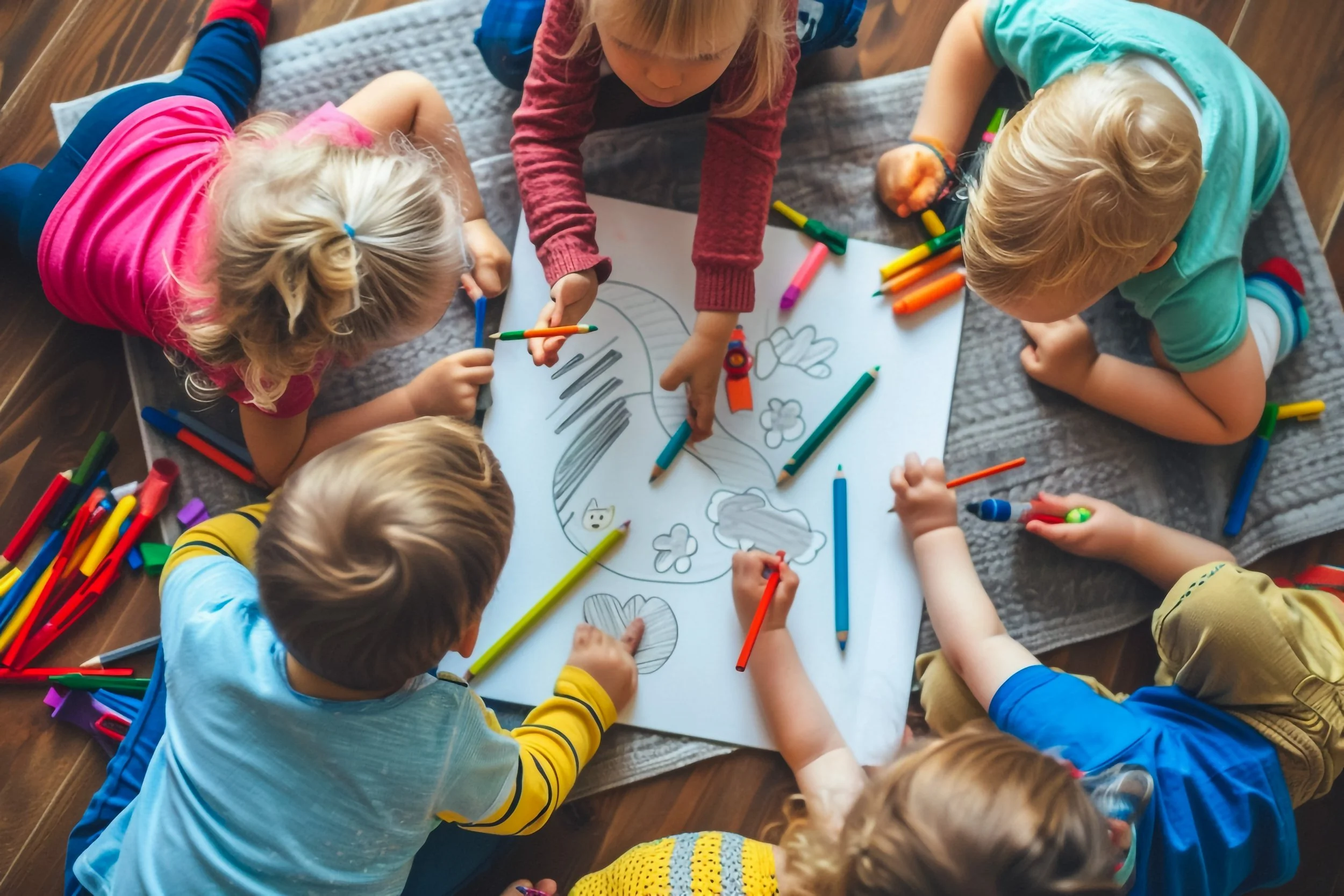 What are the early signs of dyslexia in preschool children